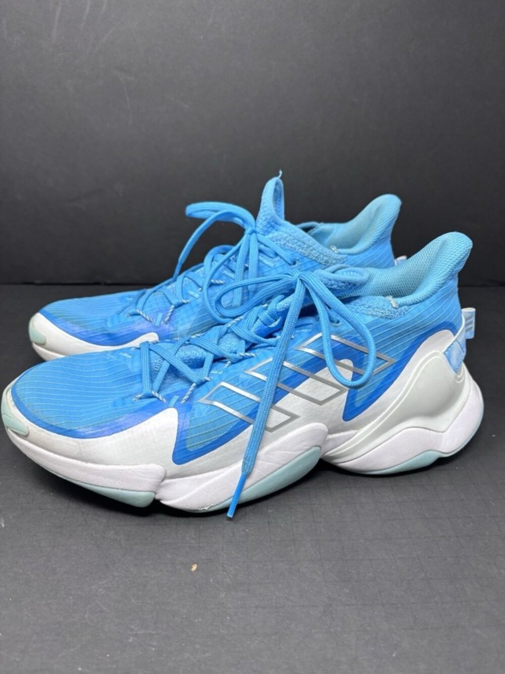 Adidas Impact FLX Mahomes 1 Low Sky Rush HQ7167 Size 9.5